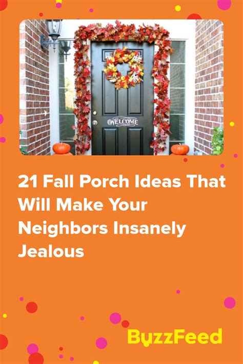 21 Fall Porch Ideas That Will Make Your Neighbors Insanely Jealous Fall Porch Simple Front