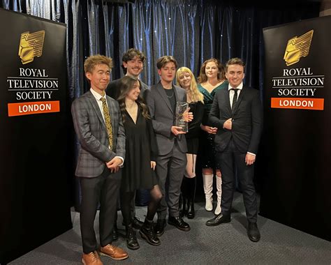 Uni Graduates Win Royal Television Society Award For A Film They Made For Their Course