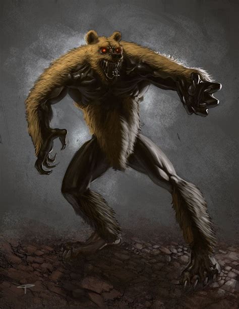 Werewolf Humanoid Sketch Palacios