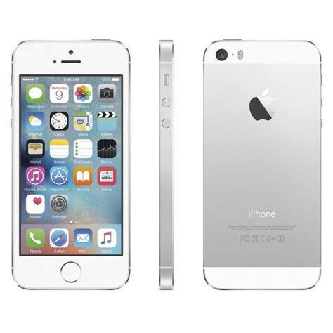 Atandt Apple Iphone 5s A1533 32gb Smartphone Silver Property Room