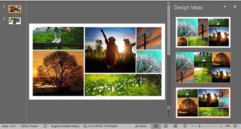 Working With Pictures In Powerpoint Designer In Powerpoint 365 For Windows