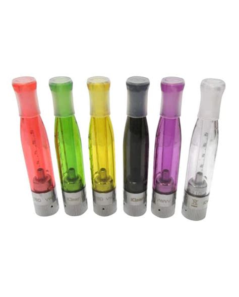 Iclear 16d Dual Coil Atomizer 21 Ohm 6 Colors Discount Vape Pen