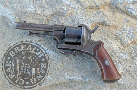 Wtw Lefaucheuxs 7mm Pin Fire Revolver Breach Bang Clear