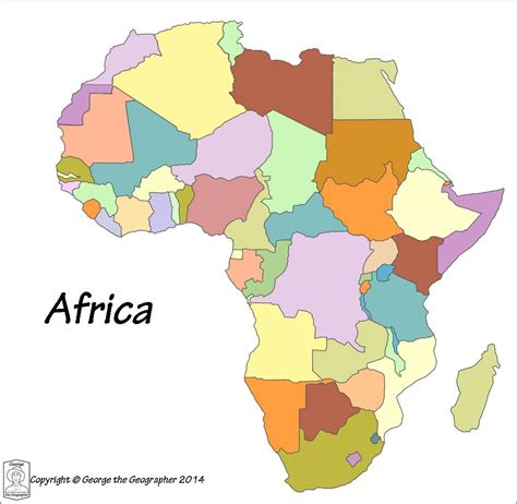 Africa Political Map Coloring Pages Monaicyn Kitchen Ideas