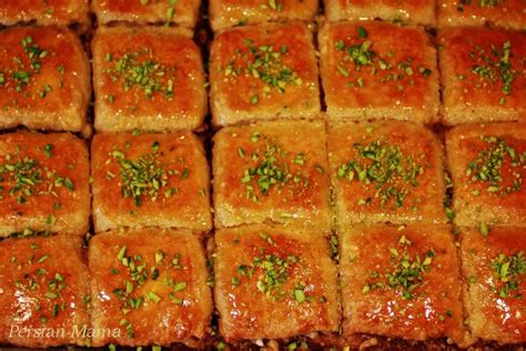 BAKLAVA CAKE BAGHLAVA CAKE کیک باقلوا Persian Mama Persian Desserts