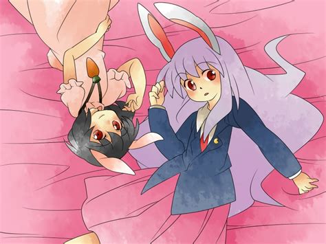 Reisen Udongein Inaba And Inaba Tewi Touhou Drawn By Hammersunset