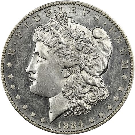 1884 S 1 Ms Morgan Dollars Ngc