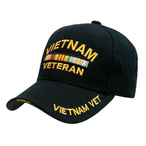 Rothco Deluxe Low Profile Vietnam Veteran Insignia Cap Military Vet Rothco