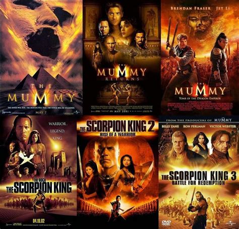 The Mummy Movie Collection Comploxa