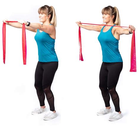 Band Pull Aparts A Great Move For Rear Delts And Back Back And