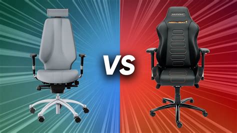 Gaming Chair Vs Office Chair Whats Better Youtube