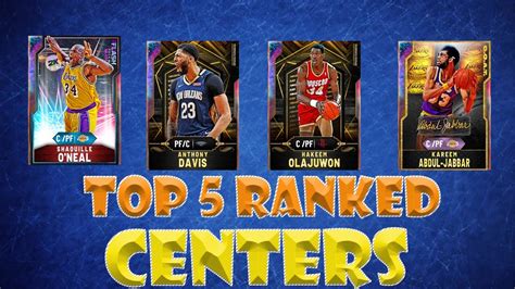 Top 5 Best Centers You Can Get In Nba 2k20 Myteam Overpowered Demi