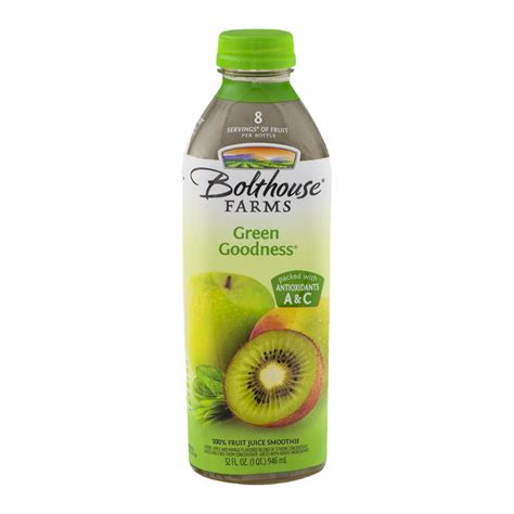 Bolthouse Farms Green Goodness 100 Fruit And Vegetable Fruit Smoothie