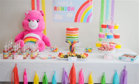 Readers Favorite Genevieves Lets Make A Rainbow Care Bears Party