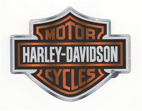 Motorcycles American Harley Davidson Bar And Shield Indooroutdoor Decal