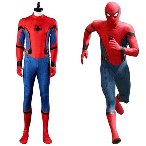 Spiderman Costume Spider Man Homecoming Peter Parker Cosplay Suit Vlr