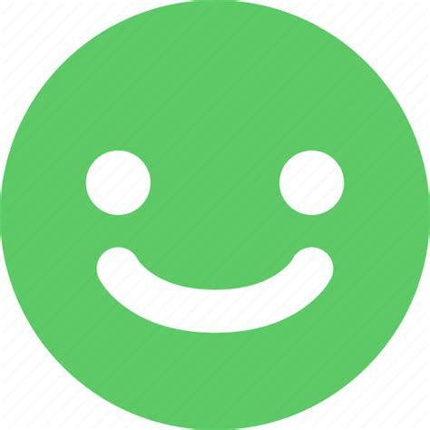 Happy Positive Smiley Emoji Emotion Expression Face Icon Download On Iconfinder