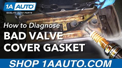 How To Diagnose Bad Leaking Valve Cover Gasket YouTube