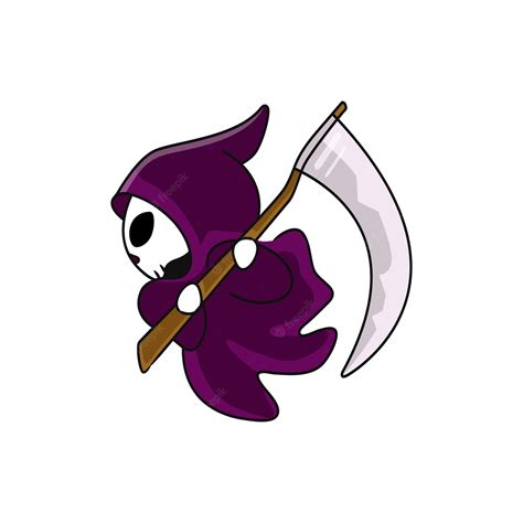 Premium Vector Grim Reaper Mascot Design