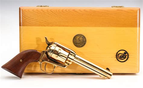55a A Colt Kansas Centennial 22 Single Action Revolver