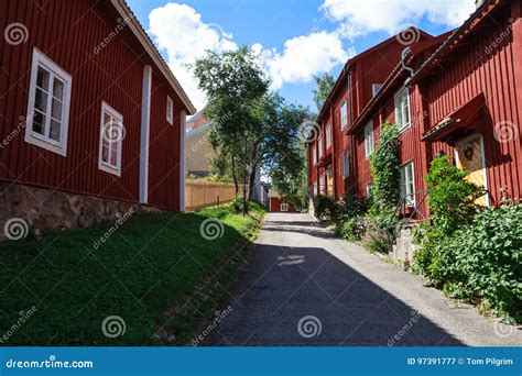Nora In Sweden A Traditional Swedish Town Editorial Photography Image