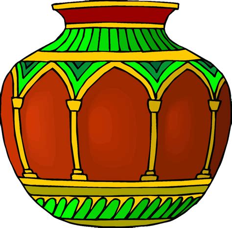 Onlinelabels Clip Art Vase 10