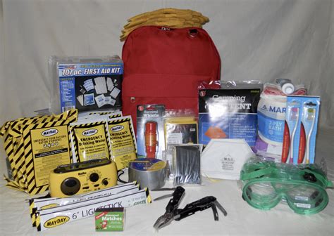 2 Person Deluxe Backpack Emergency Kit