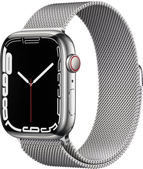 Apple Watch Series 7 Gps Cellular 41mm Graphite Stainless Steel With