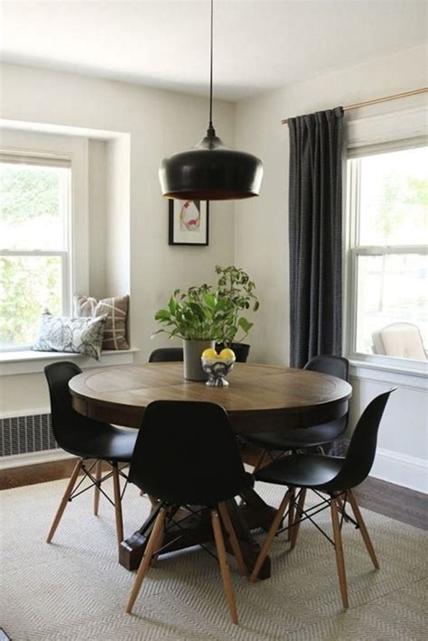 If a round mid century modern dining table will fit the best in your space, you have many different options to choose from. modern round dining table extendable | Round dining table ...