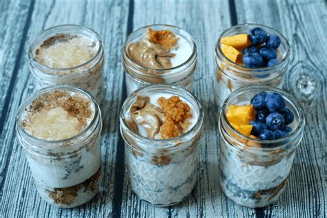 Stir well, cover and refrigerate overnight. Overnight oatmeal jars, 3 ways - Family Food on the Table