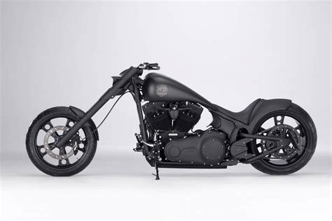 Awesome Custom Bike Harley Davidson Softail Denim Pearl By