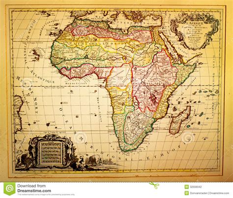 Espacoluzdiamantina 25 Luxe Carte Afrique Antique