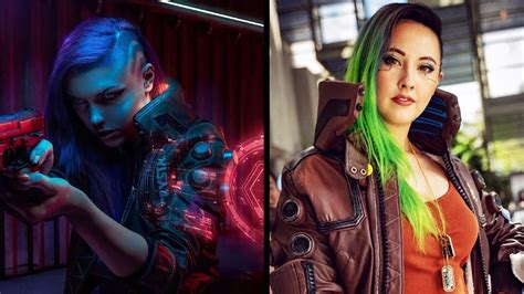 Cyberpunk 2077 Characters In Real Life Top 6 Cosplay Youtube