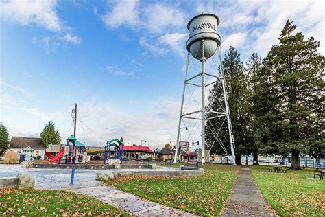 Marysville Washington Water Tower Photograph By Cindy Shebley Fine