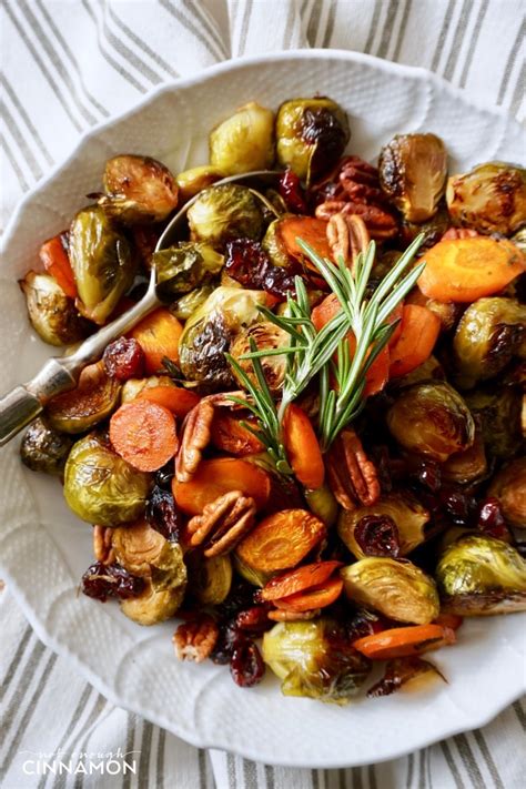 Easy Holiday Roasted Vegetables With Pecans And