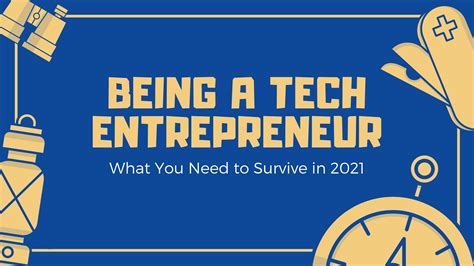 How To Become A Successful Tech Entrepreneur In 2021 B2c