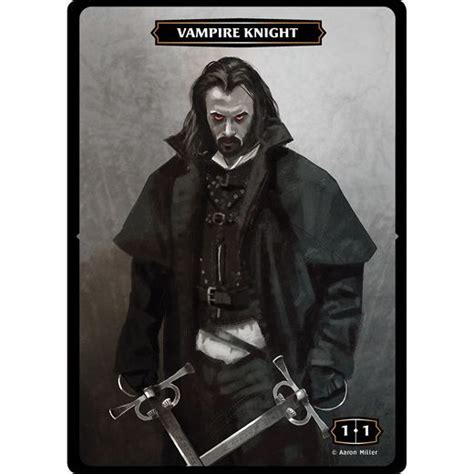 Vampire Knight Token Vampire Knight Vampire Fantasy Art Illustrations