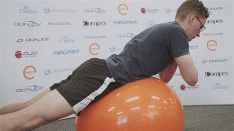 Exercise Balls For Lower Back Pain Sydney Physios Youtube