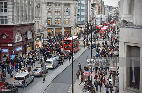 London Oxford Street High Res Stock Photo Getty Images