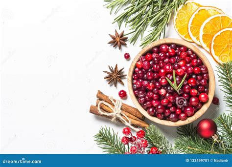 Ingredients For Cooking Winter Drink Or Food Or Baking Stock Image