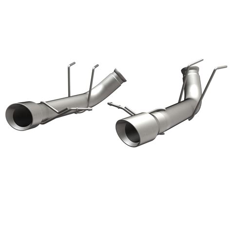 The xl magnaflow exhaust line gives you options to enjoy the benefits of a full magnaflow catback exhaust system without springing for the full monty of the performance line. MagnaFlow Axle-Back Race Series Exhaust System - 15152