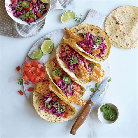 Crispy Tilapia Tacos Recipe Myrecipes