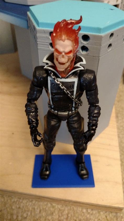 Marvel Legends 6 In Ghost Rider Figure With Custom Display Stand