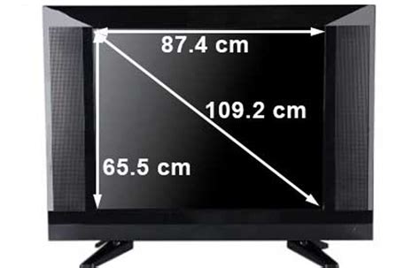 Ukuran TV 43 Inch Berapa Cm Berikut Ini Penjelasannya 2023