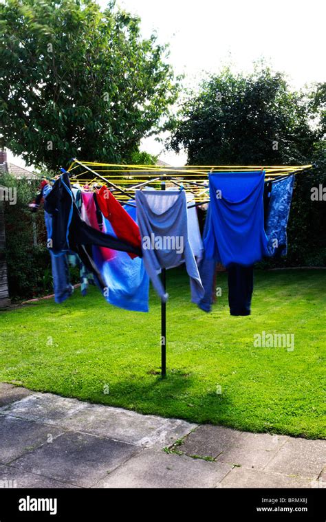 Windy Day Washing Line Hi Res Stock Photography And Images Alamy