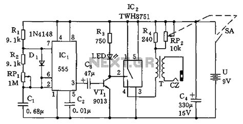 Simple Electronics Circuit Diagram