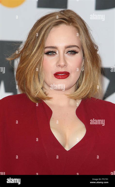 Brit Awards 2016 At The O2 Arena London Featuring Adele Adkins Where
