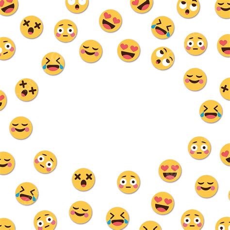 Cute Emoji Clipart Transparent Png Hd 3d Social Icon Border Cute Emoji