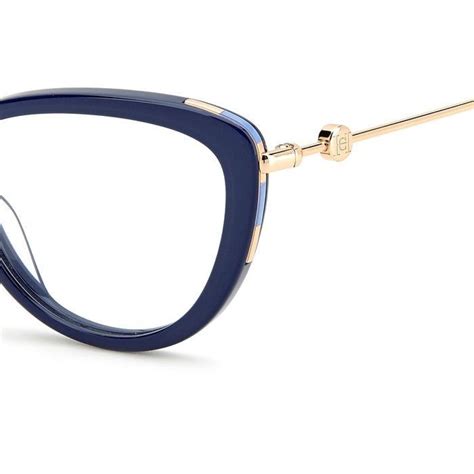 Carolina Herrera Ch 0021 Pjp Blue Eyeglasses Woman