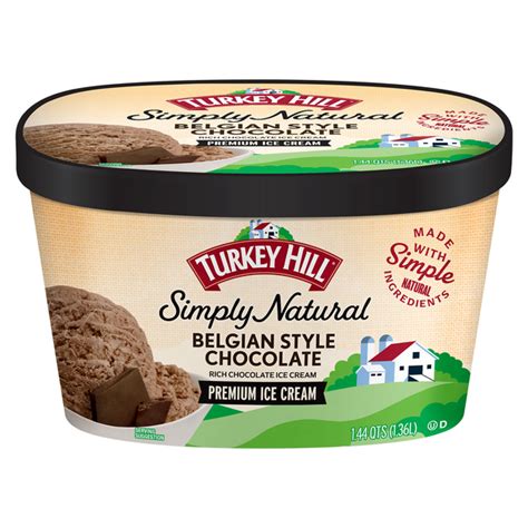 Save On Turkey Hill Simply Natural Premium Ice Cream Belgian Style